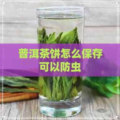 普洱茶饼怎么保存可以防虫