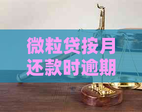 微粒贷按月还款时逾期次数过多会产生的后果及如何避免