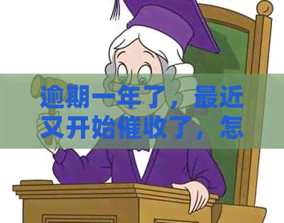 逾期一年了，最近又开始了，怎么回事？