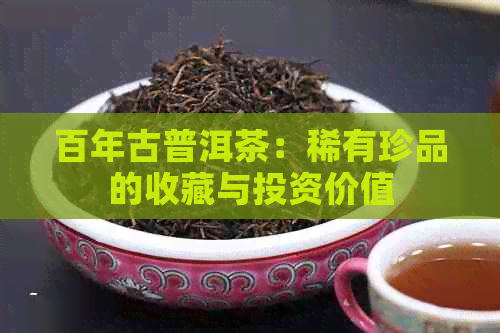 百年古普洱茶：稀有珍品的收藏与投资价值