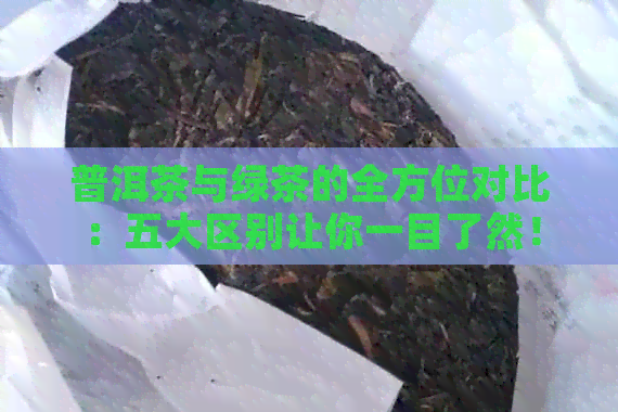 普洱茶与绿茶的全方位对比：五大区别让你一目了然！