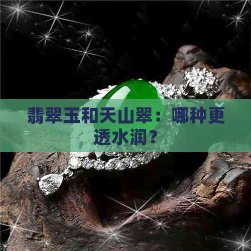 翡翠玉和天山翠：哪种更透水润？