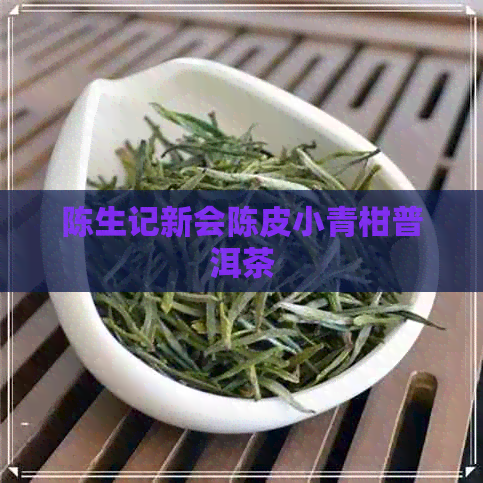 陈生记新会陈皮小青柑普洱茶