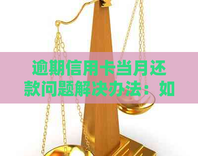 逾期信用卡当月还款问题解决办法：如何避免重复还款