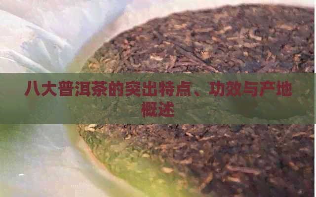 八大普洱茶的突出特点、功效与产地概述