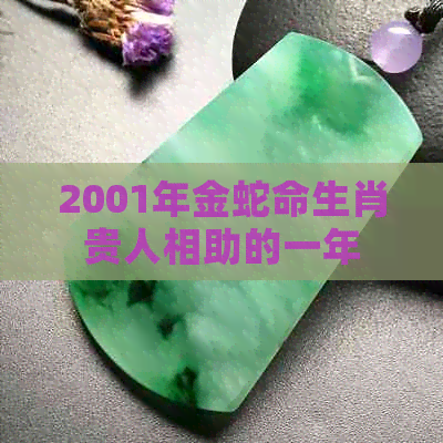 2001年金蛇命生肖贵人相助的一年