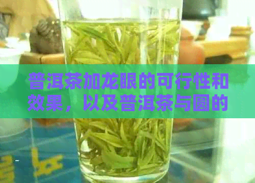 普洱茶加龙眼的可行性和效果，以及普洱茶与圆的搭配可能性