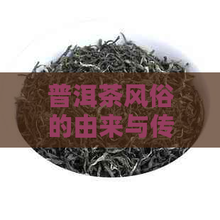 普洱茶风俗的由来与传说：茶马古道中的文化传承