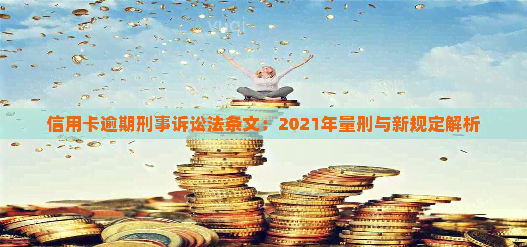 信用卡逾期刑事诉讼法条文：2021年量刑与新规定解析