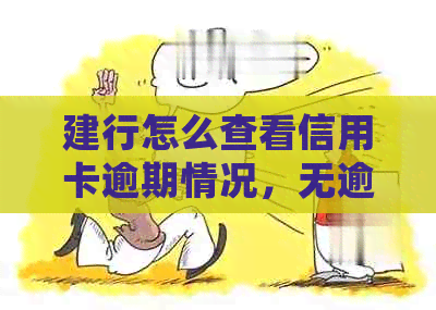 建行怎么查看信用卡逾期情况，无逾期记录，欠款明细查询