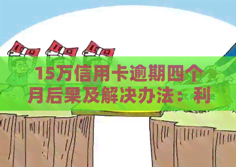 15万信用卡逾期四个月后果及解决办法：利息累积、信用评分下降、法律责任等