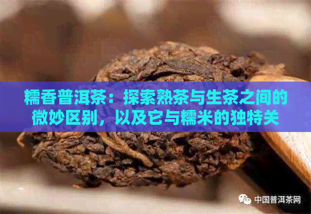 糯香普洱茶：探索熟茶与生茶之间的微妙区别，以及它与糯米的独特关联