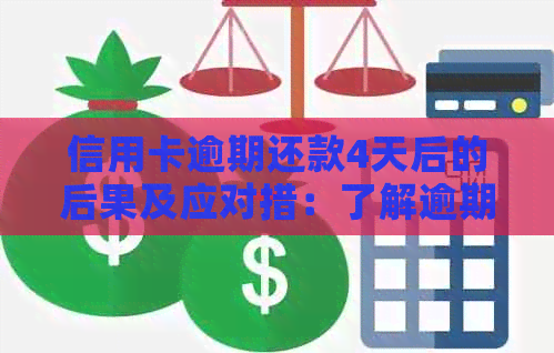 信用卡逾期还款4天后的后果及应对措：了解逾期可能带来的影响和解决方法