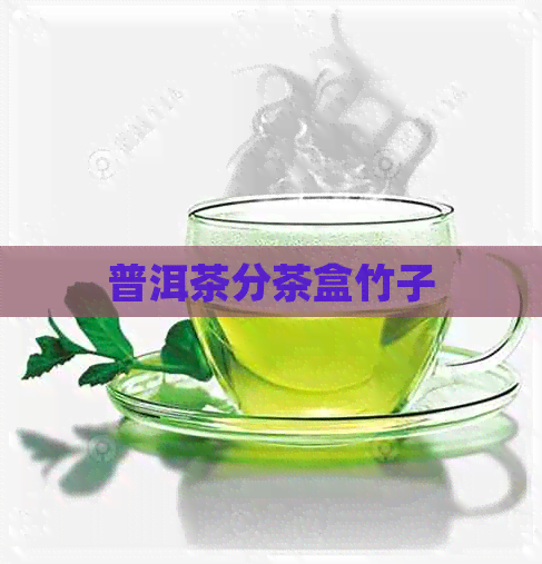 普洱茶分茶盒竹子