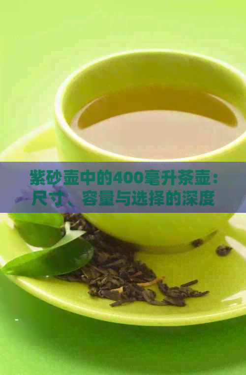 紫砂壶中的400毫升茶壶：尺寸、容量与选择的深度探索