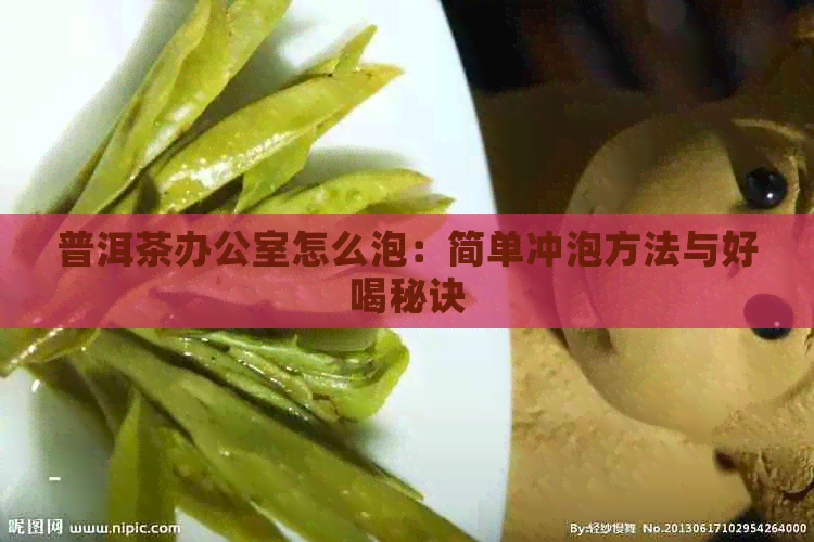 普洱茶怎么泡：简单冲泡方法与好喝秘诀