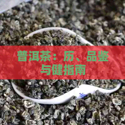 普洱茶：历、品鉴与健指南