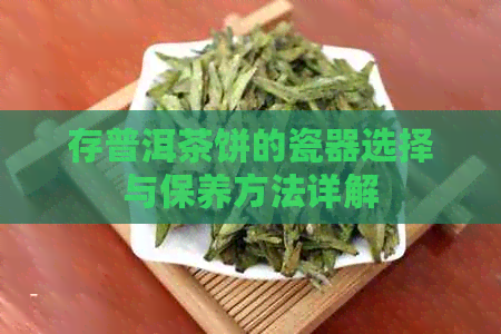 存普洱茶饼的瓷器选择与保养方法详解