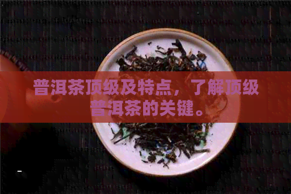 普洱茶顶级及特点，了解顶级普洱茶的关键。