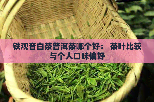 铁观音白茶普洱茶哪个好： 茶叶比较与个人口味偏好