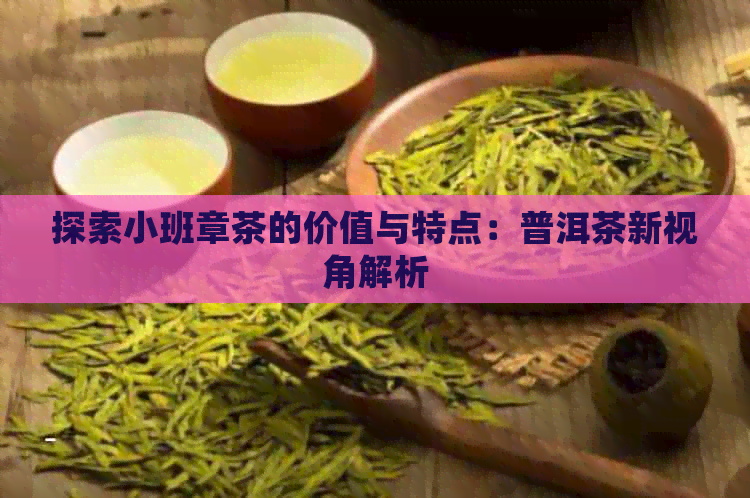 探索小班章茶的价值与特点：普洱茶新视角解析