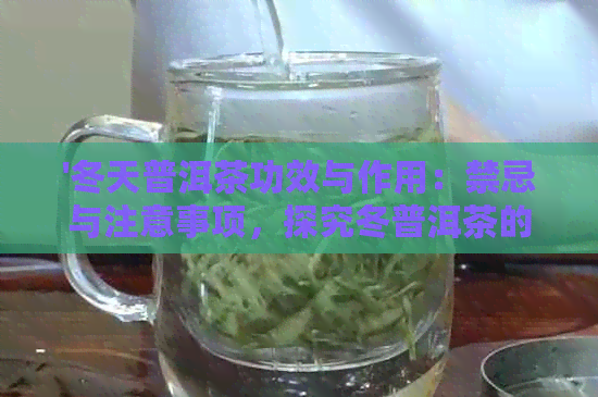 '冬天普洱茶功效与作用：禁忌与注意事项，探究冬普洱茶的益处和效果'