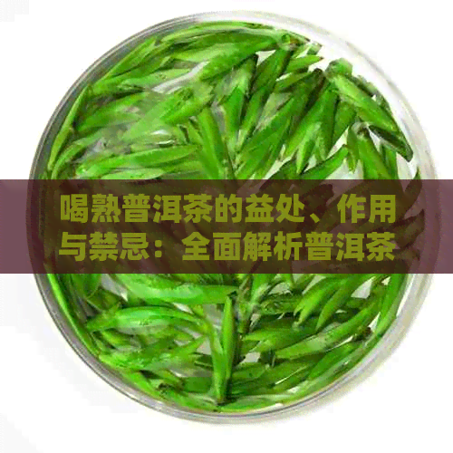 喝熟普洱茶的益处、作用与禁忌：全面解析普洱茶的健价值与潜在风险