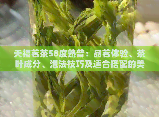 天福茗茶58度熟普：品茗体验、茶叶成分、泡法技巧及适合搭配的美食全面解析