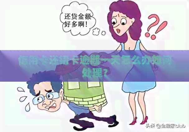 信用卡还错卡逾期一天怎么办如何处理？