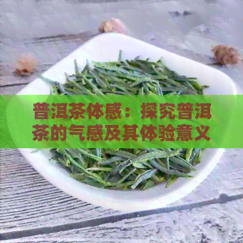 普洱茶体感：探究普洱茶的气感及其体验意义