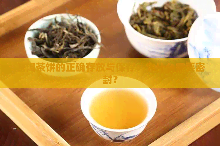 普洱茶饼的正确存放与保存：为什么需要密封？