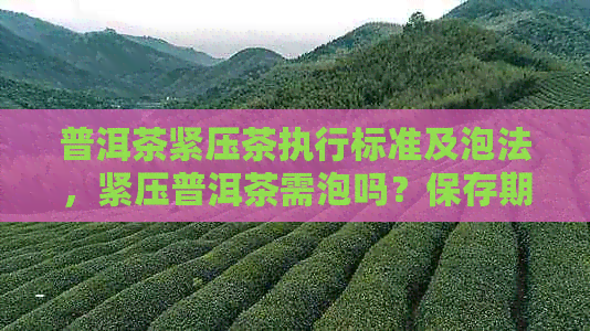 普洱茶紧压茶执行标准及泡法，紧压普洱茶需泡吗？保存期限如何？价格多少？