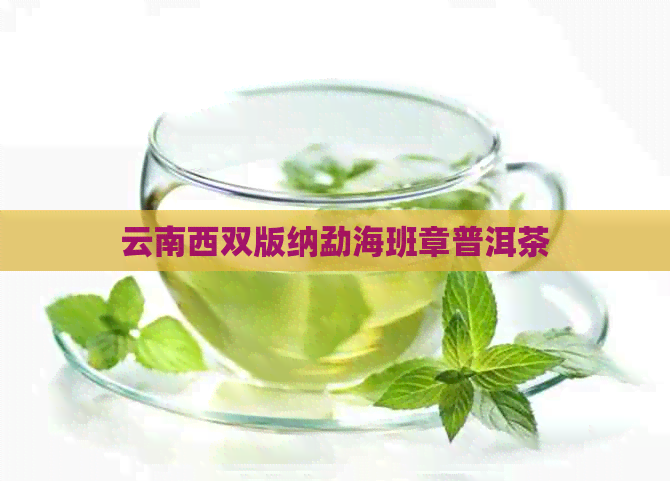 云南西双版纳勐海班章普洱茶