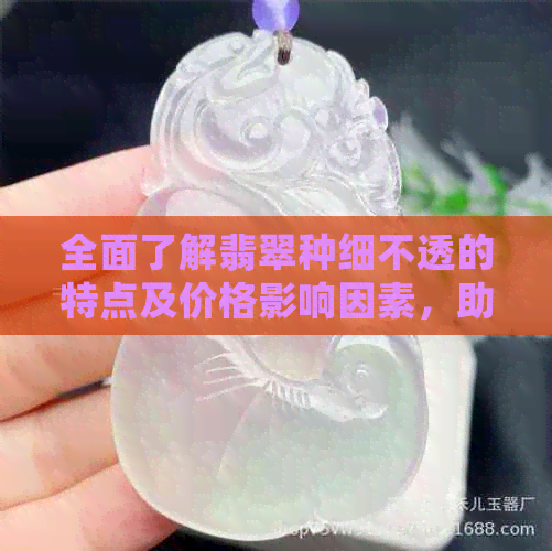 全面了解翡翠种细不透的特点及价格影响因素，助你做出明智购买决策