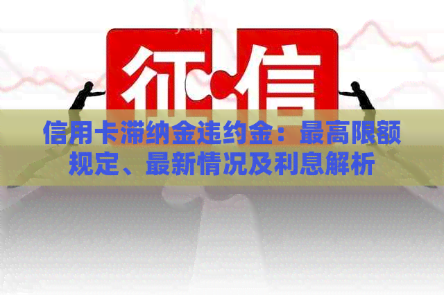 信用卡滞纳金违约金：更高限额规定、最新情况及利息解析