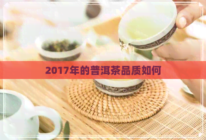 2017年的普洱茶品质如何