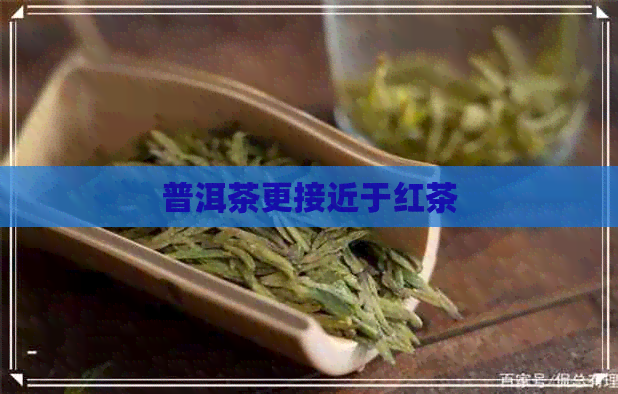 普洱茶更接近于红茶