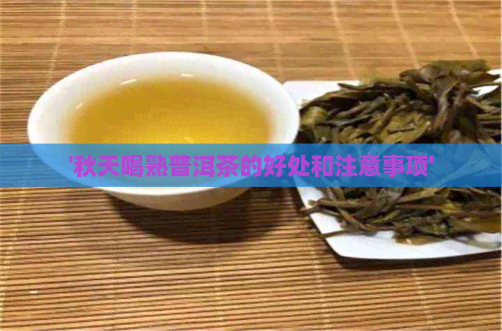 '秋天喝熟普洱茶的好处和注意事项'