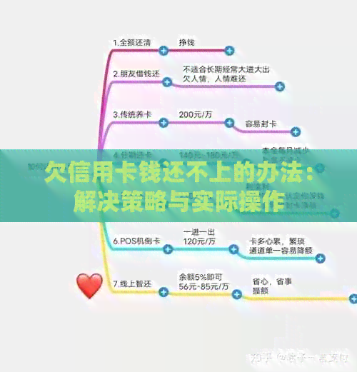 欠信用卡钱还不上的办法：解决策略与实际操作