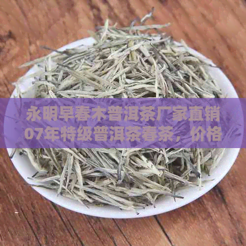 永明早春木普洱茶厂家直销07年特级普洱茶春茶，价格实质量上乘！