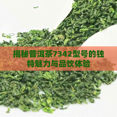 揭秘普洱茶7342型号的独特魅力与品饮体验