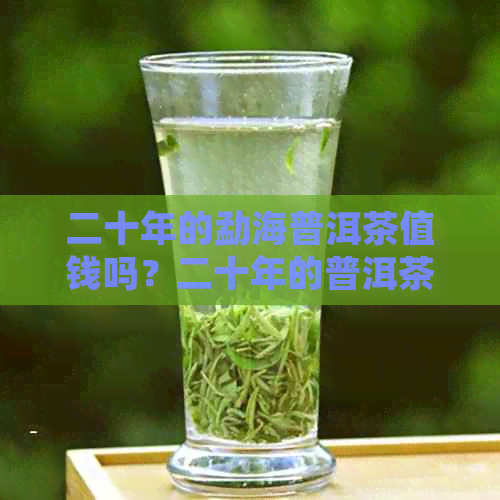 二十年的勐海普洱茶值钱吗？二十年的普洱茶还能喝吗？