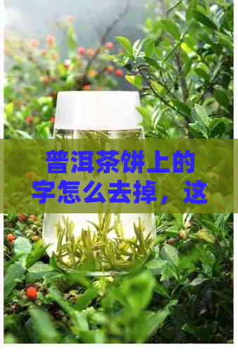 普洱茶饼上的字怎么去掉，这些字叫什么？