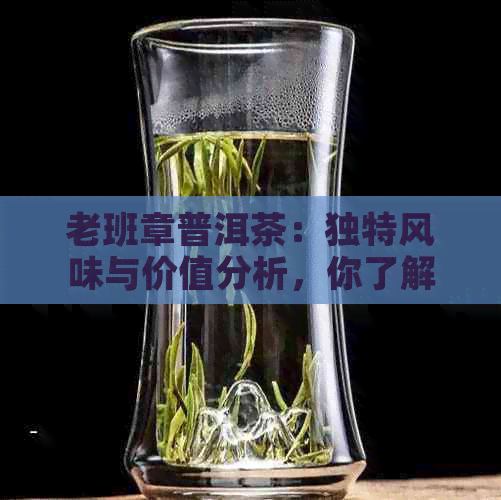 老班章普洱茶：独特风味与价值分析，你了解多少？