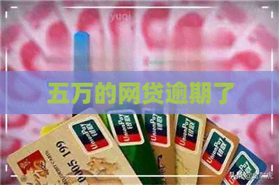 五万的网贷逾期了