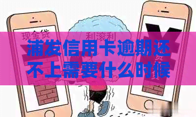 浦发信用卡逾期还不上需要什么时候的证明：2021年新法规与2020政策解读