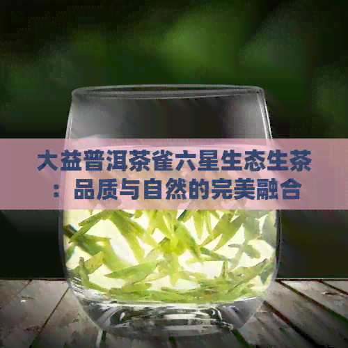 大益普洱茶雀六星生态生茶：品质与自然的完美融合