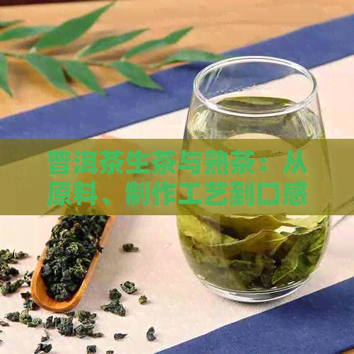 普洱茶生茶与熟茶：从原料、制作工艺到口感的全面比较，助您轻松选购！