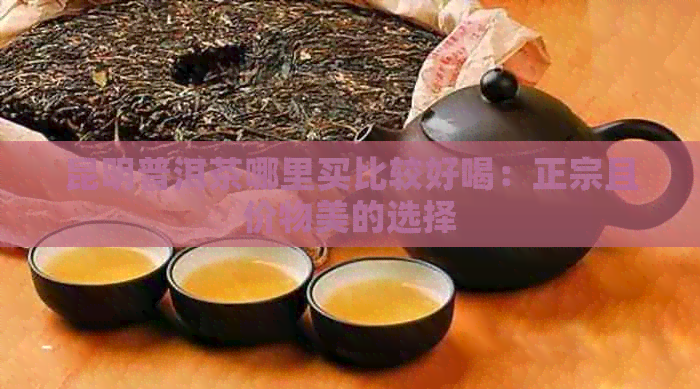 昆明普洱茶哪里买比较好喝：正宗且价物美的选择