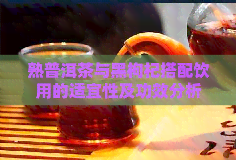 熟普洱茶与黑枸杞搭配饮用的适宜性及功效分析